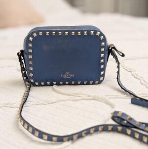 Valentino Blue Studded Women's Bag